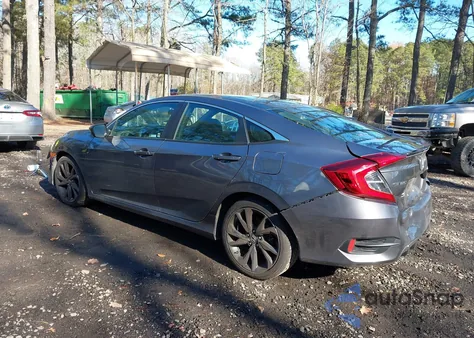 2020 Honda Civic Sport from USA, damaged, VIN 2HGFC2F81LH561481